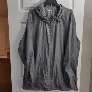 New light grey wind breaker 2XL
